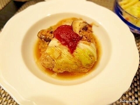 激うま!白菜と豚ひき肉の重ね煮♪